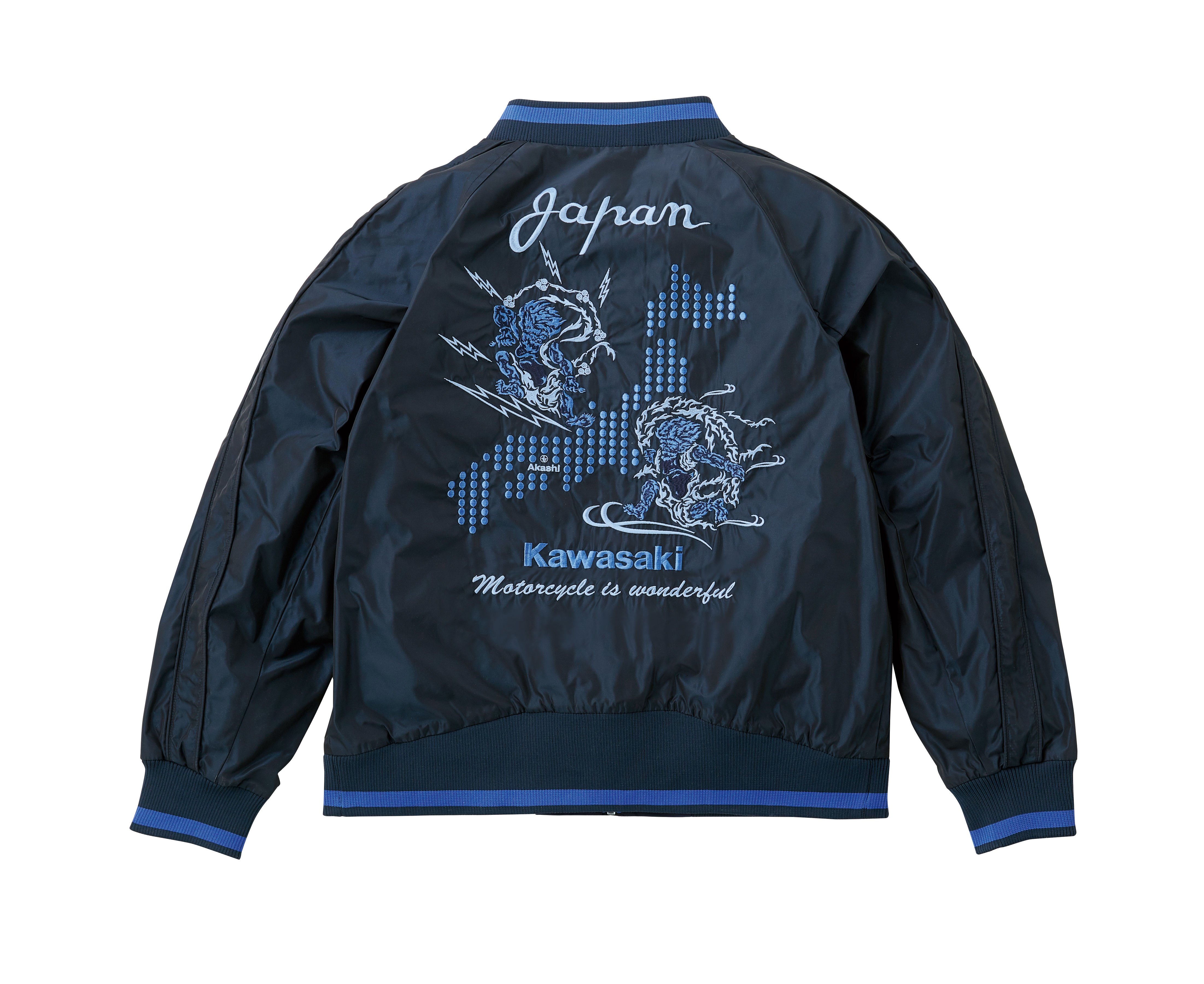 Y-3 日本代表 スーベニアジャケット青/シルバー Japan刺繍 Y-3 JFA 