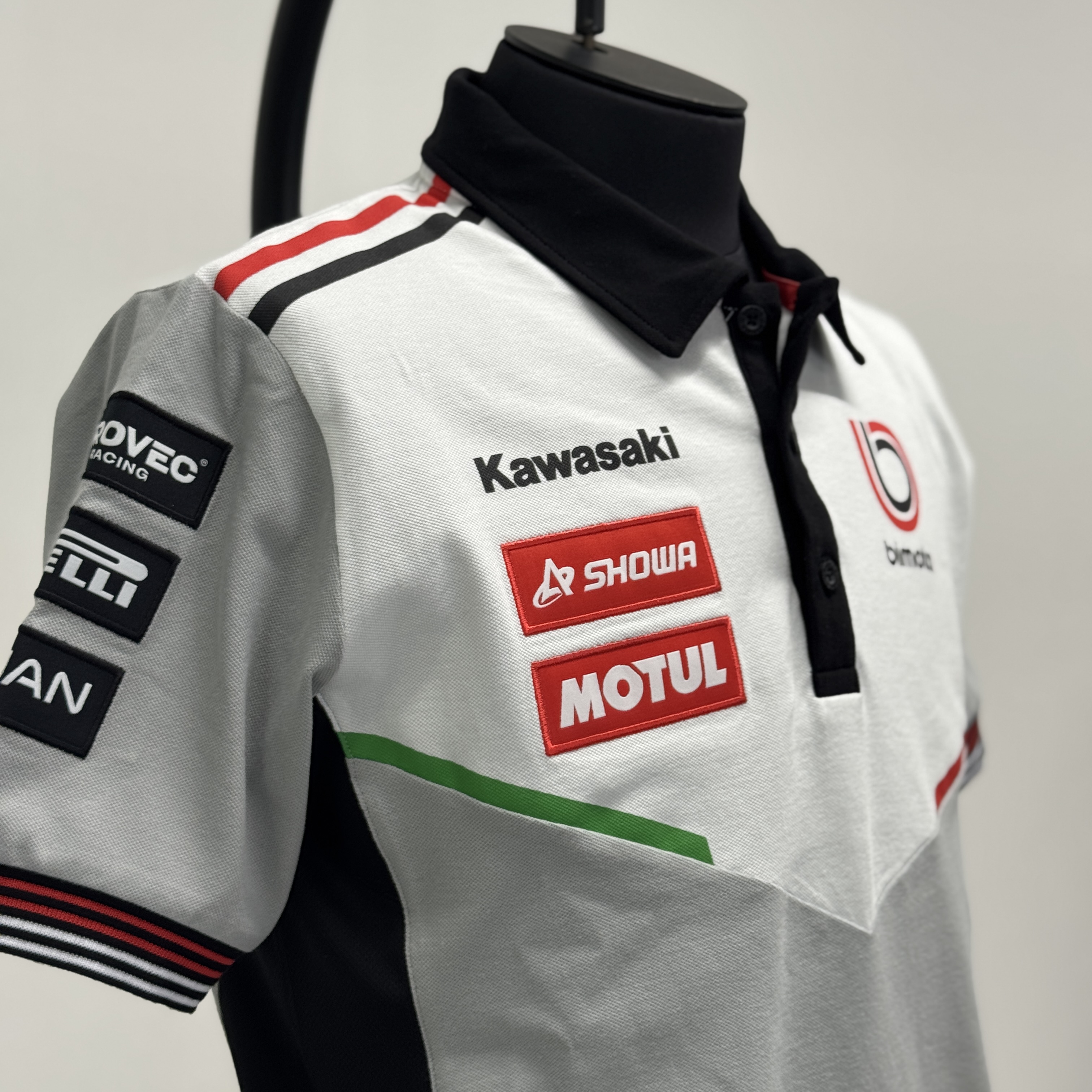 ポロシャツ(メンズ) bimota by Kawasaki Racing Team XXLサイズ bimota ﾎﾟﾛｼｬﾂ XXL