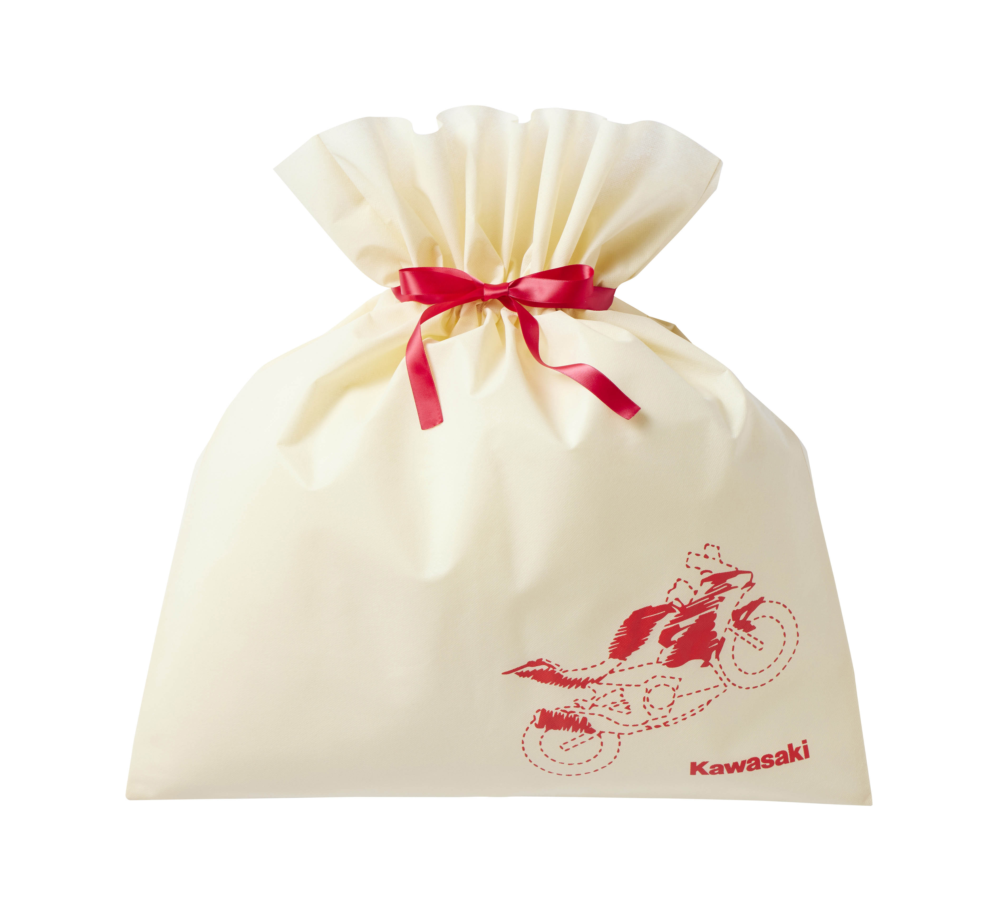 カワサキ ギフト用巾着袋(大) L