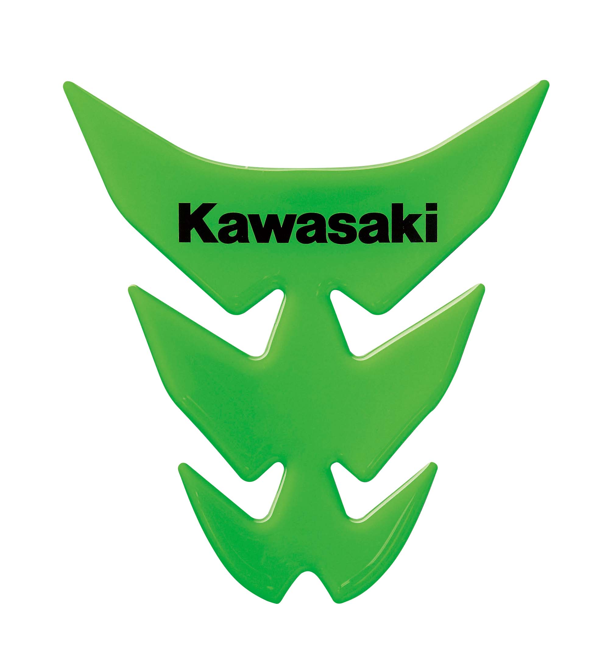 カワサキタンクパッド　Kawasaki ライムグリーン