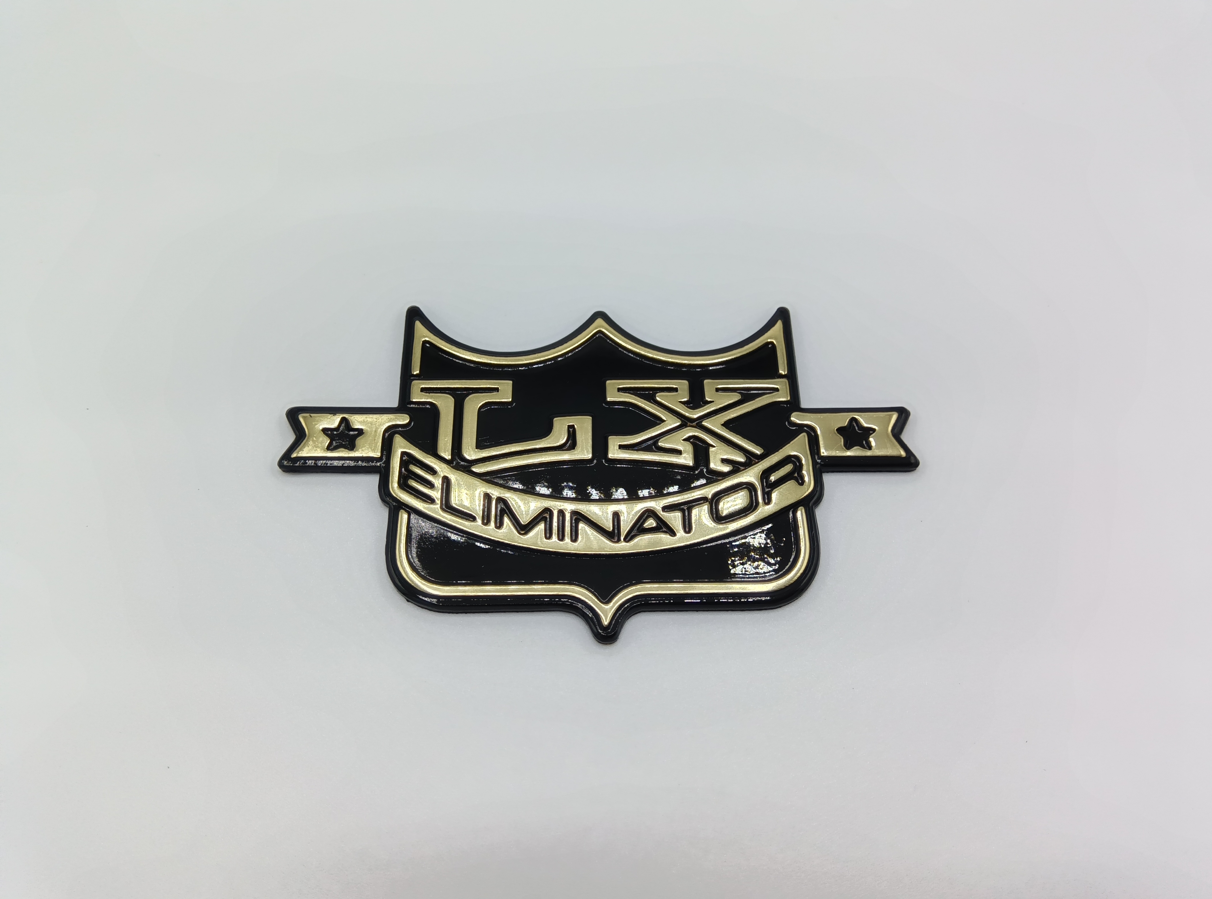 1986年 ELIMINATOR400 SIDE COVER EMBLEM "LX ELIMINATOR"