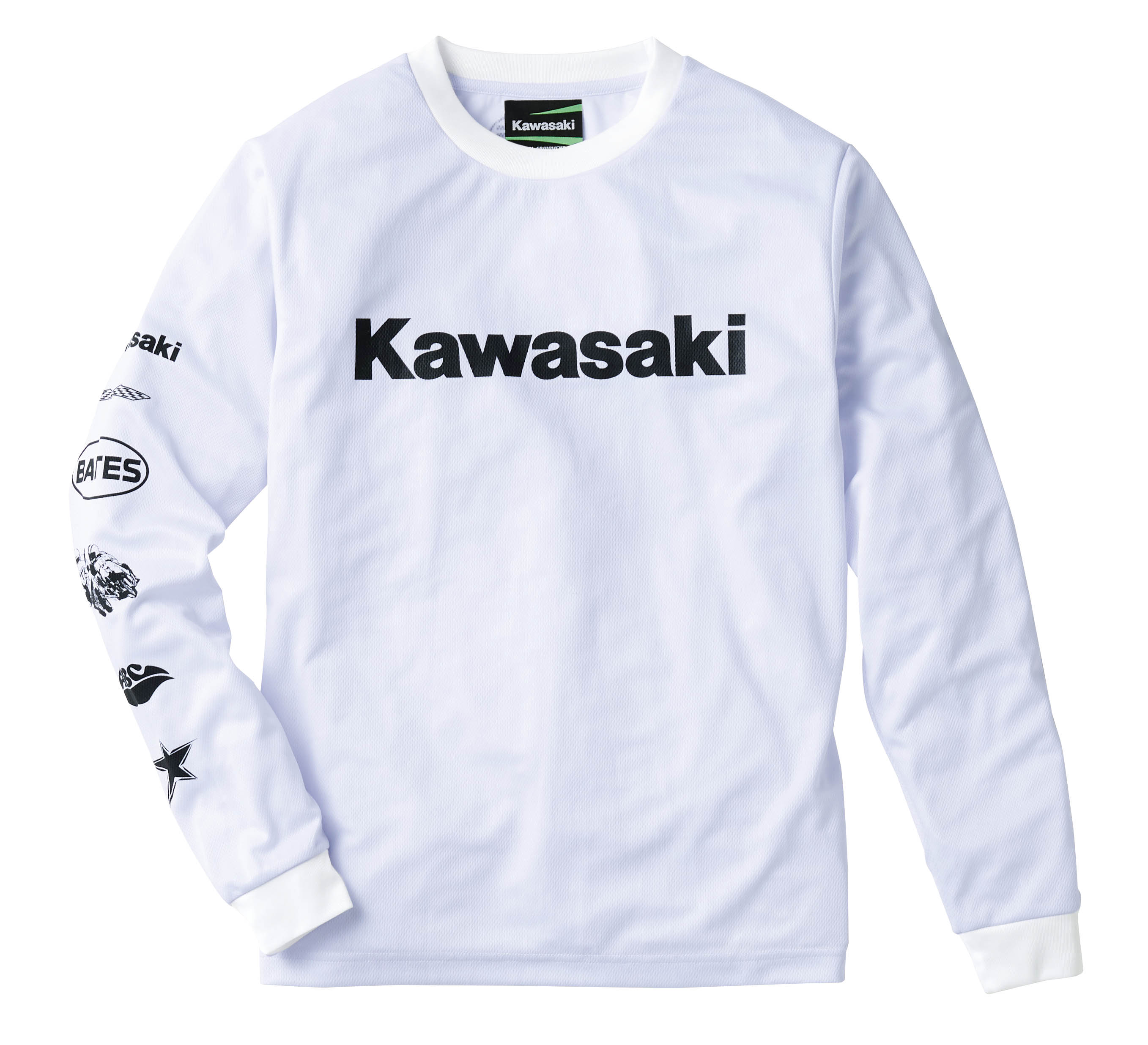 カワサキ COOL-TEX ロングTシャツ ホワイト M