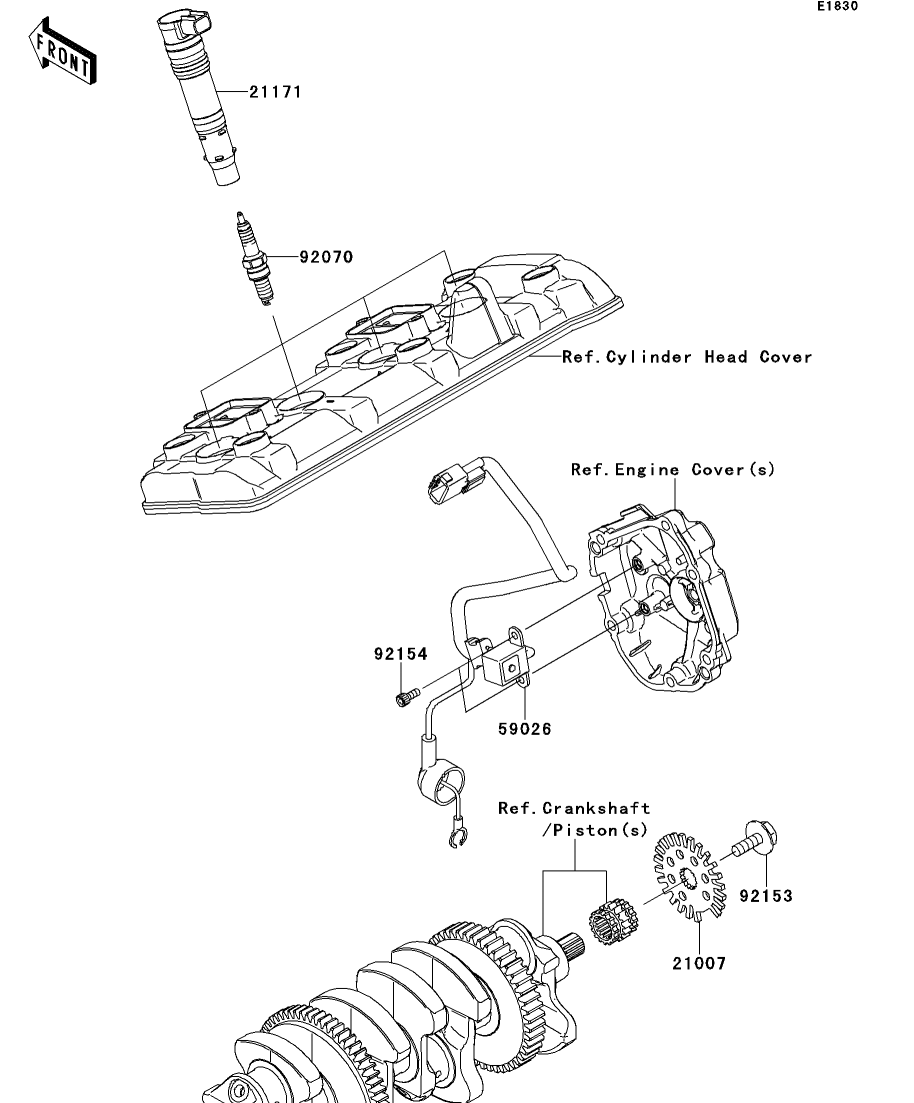 カワサキパーツ/ウエア＆グッズオンラインショップパーツ選択