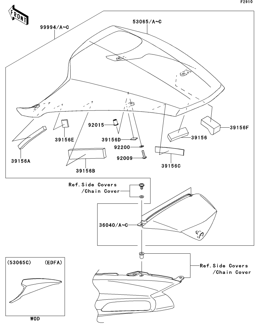 カワサキパーツ/ウエア＆グッズオンラインショップパーツ選択