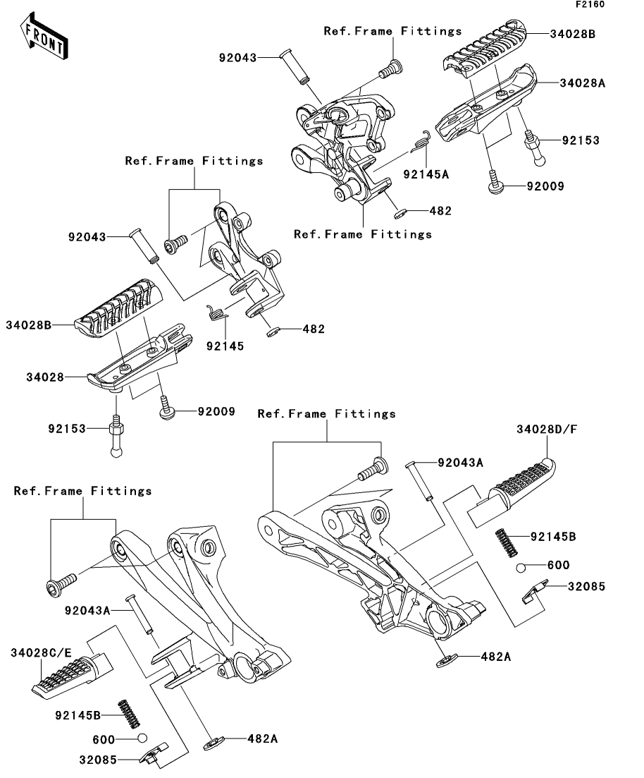 カワサキパーツ/ウエア＆グッズオンラインショップパーツ選択