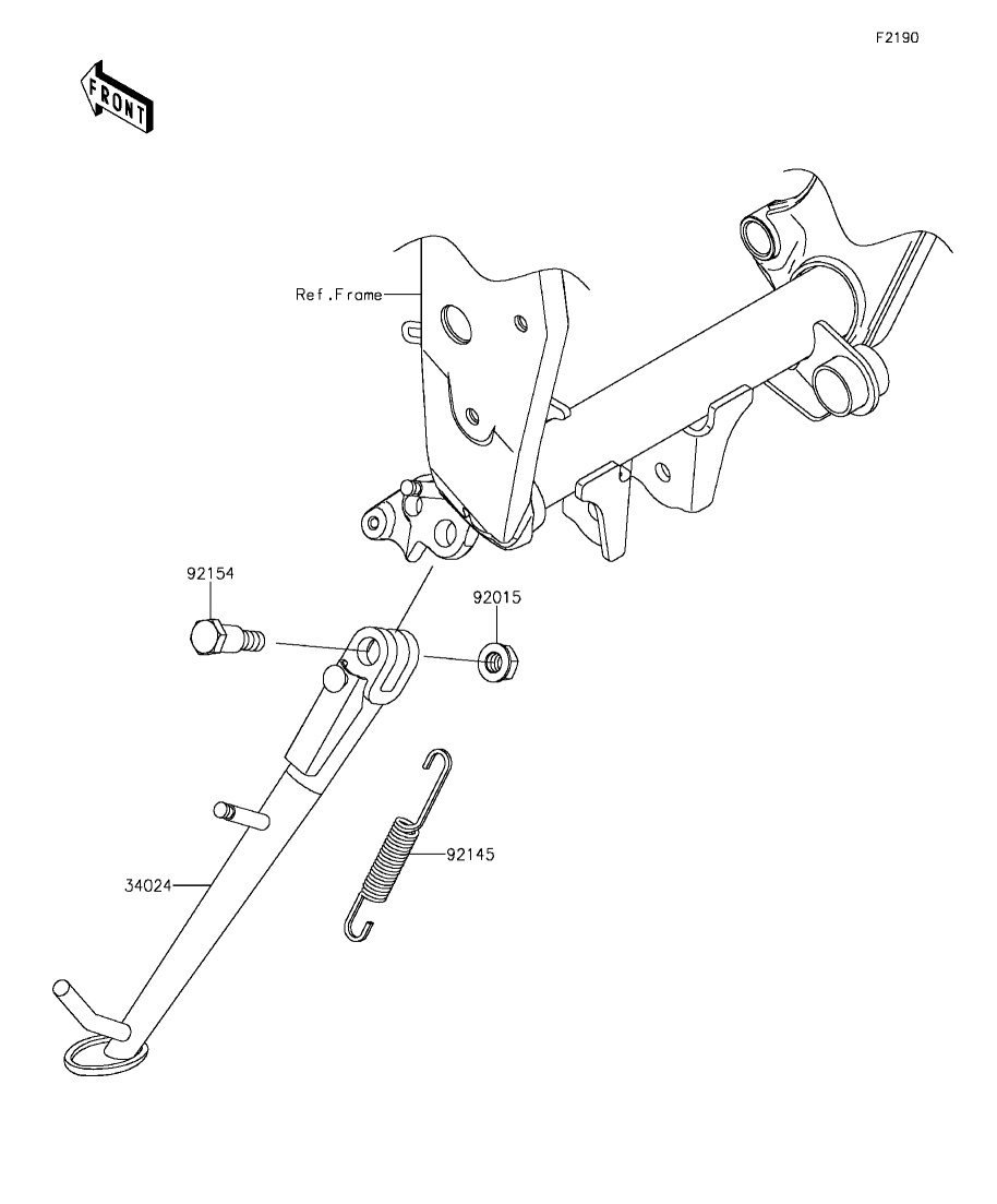 カワサキパーツ/ウエア＆グッズオンラインショップパーツ選択