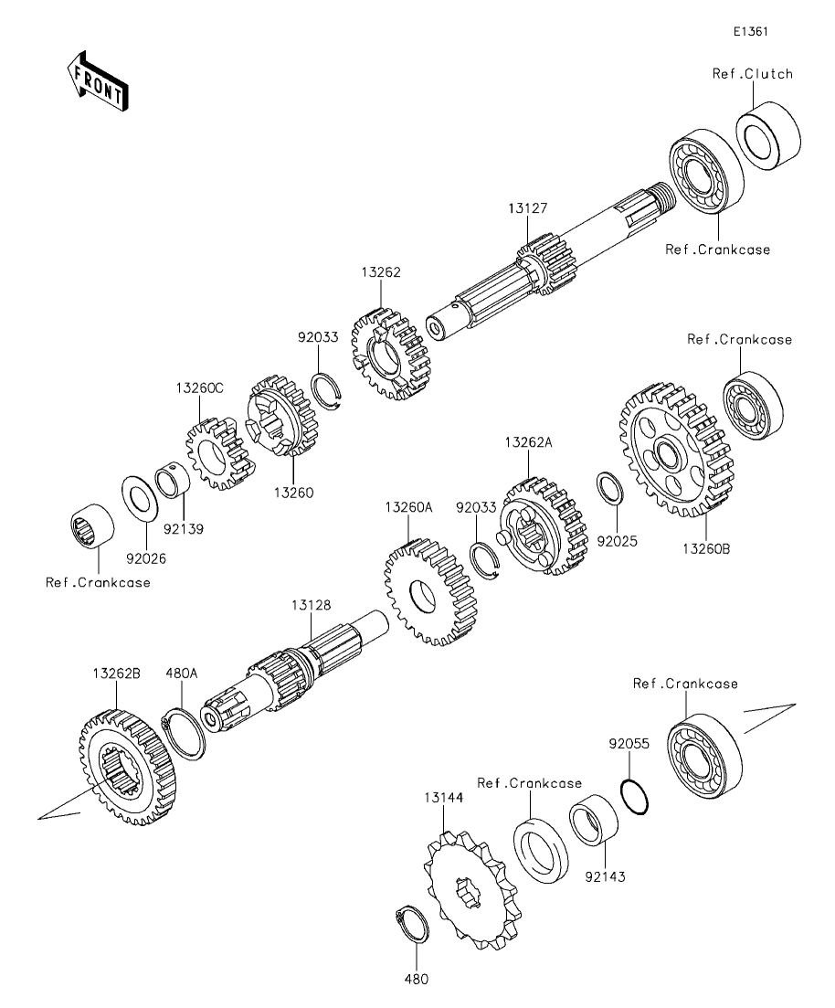 カワサキパーツ/ウエア＆グッズオンラインショップパーツ選択