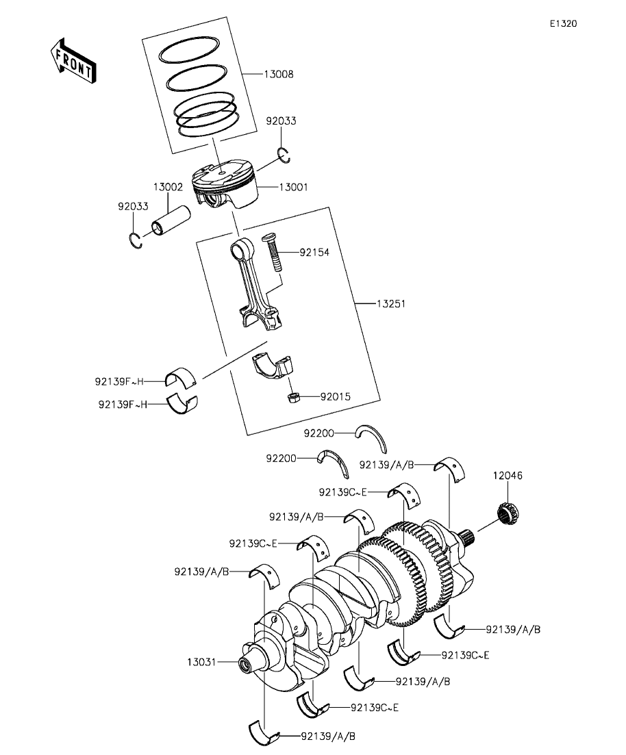 カワサキパーツ/ウエア＆グッズオンラインショップパーツ選択