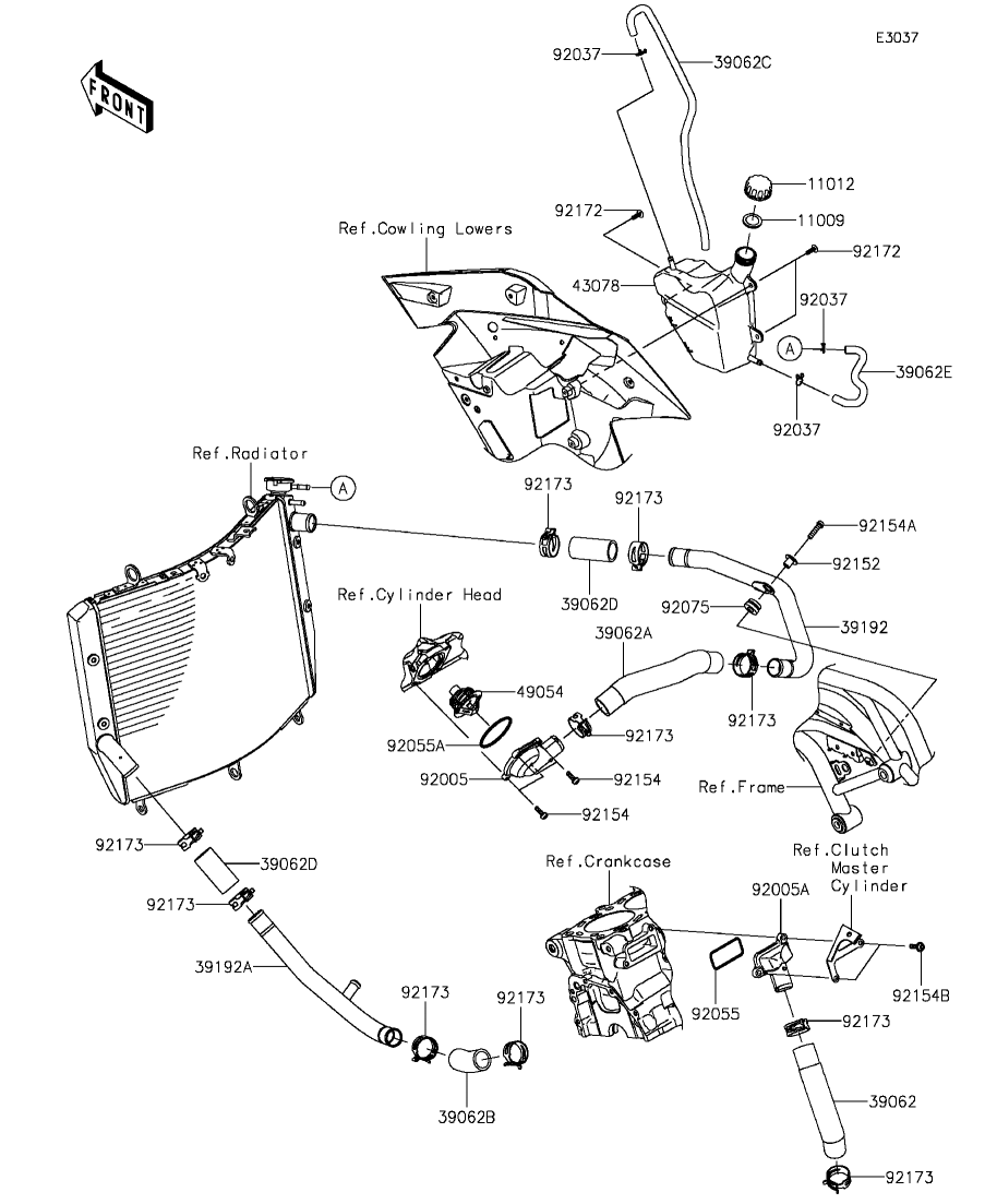 カワサキパーツ/ウエア＆グッズオンラインショップパーツ選択