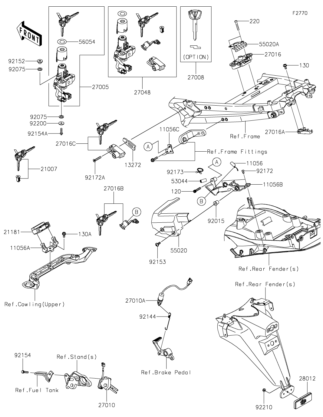 カワサキパーツ/ウエア＆グッズオンラインショップパーツ選択