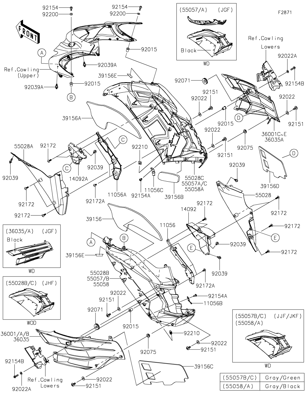 専用中 カワサキパーツ/ウエア＆グッズオンラインショップパーツ選択