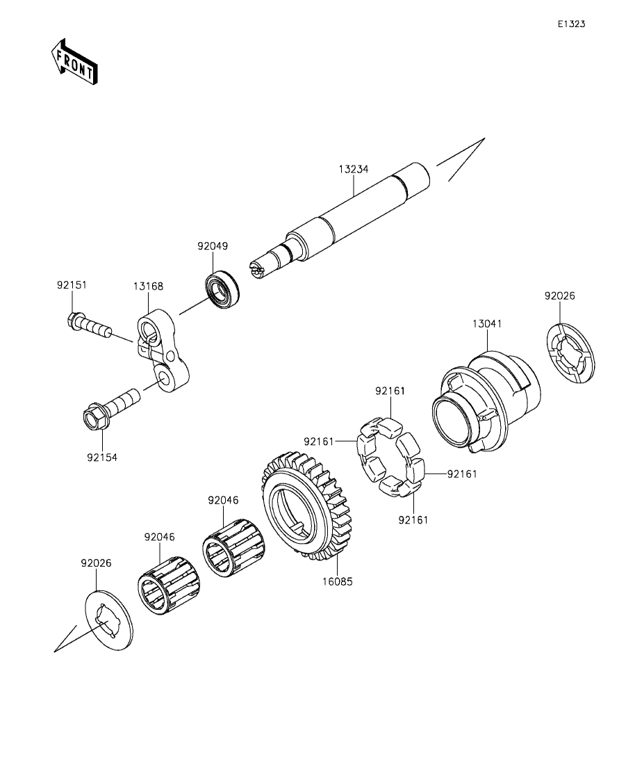 カワサキパーツ/ウエア＆グッズオンラインショップパーツ選択