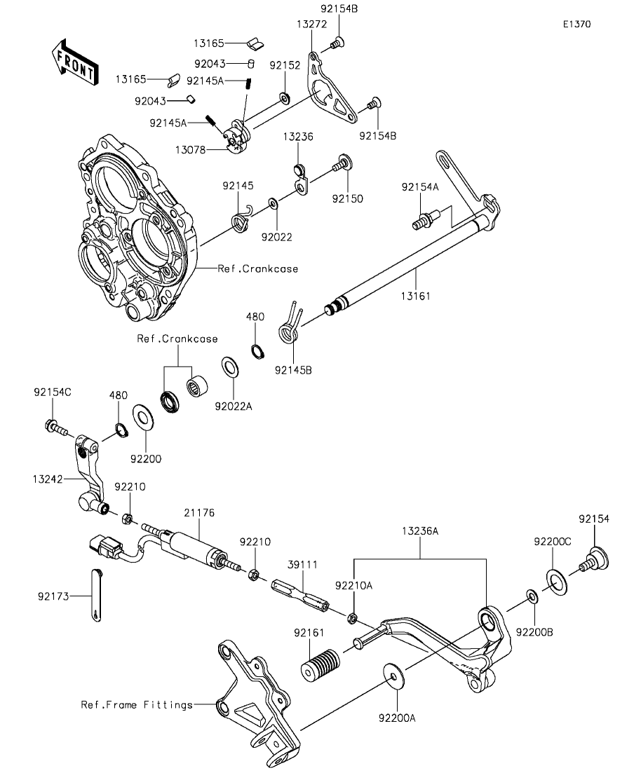 カワサキパーツ/ウエア＆グッズオンラインショップパーツ選択
