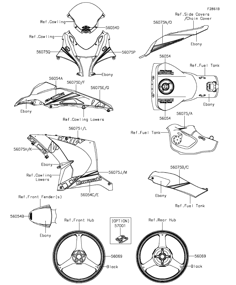 パーツ kiki カワサキパーツ/ウエア＆グッズオンラインショップパーツ選択