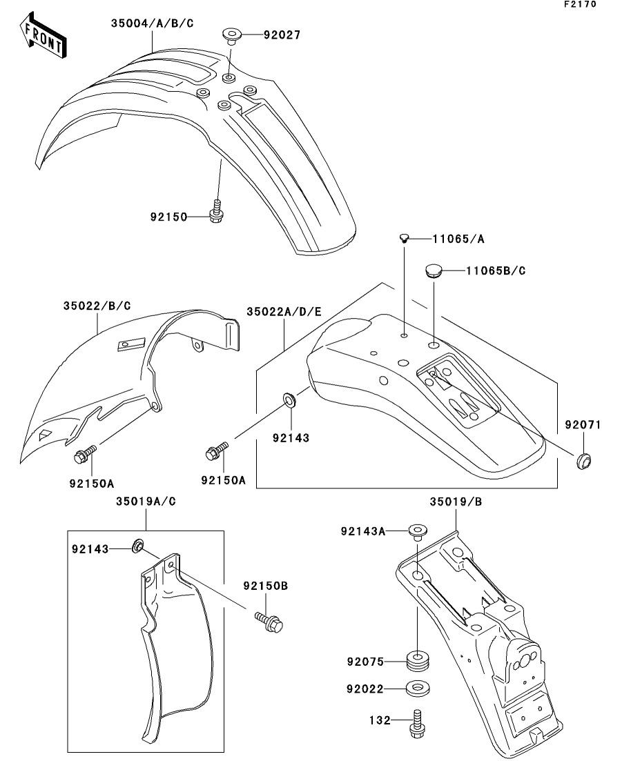 イブラサン 専用 カワサキパーツ/ウエア＆グッズオンラインショップパーツ選択