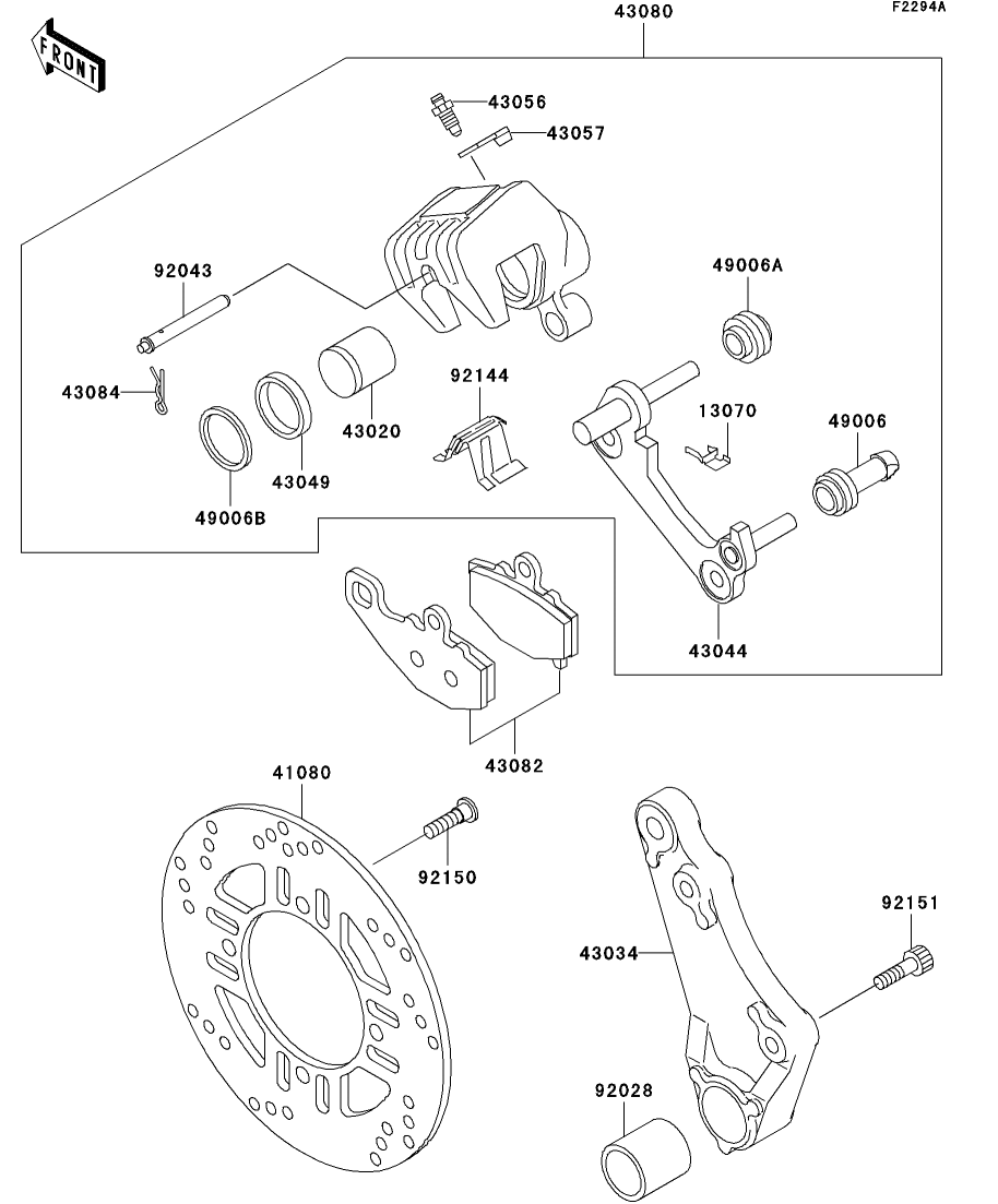 カワサキパーツ/ウエア＆グッズオンラインショップパーツ選択