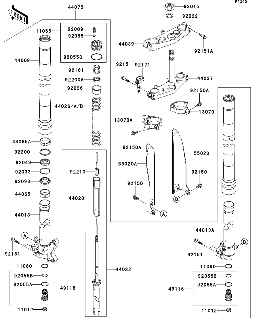 カワサキパーツ/ウエア＆グッズオンラインショップパーツ選択