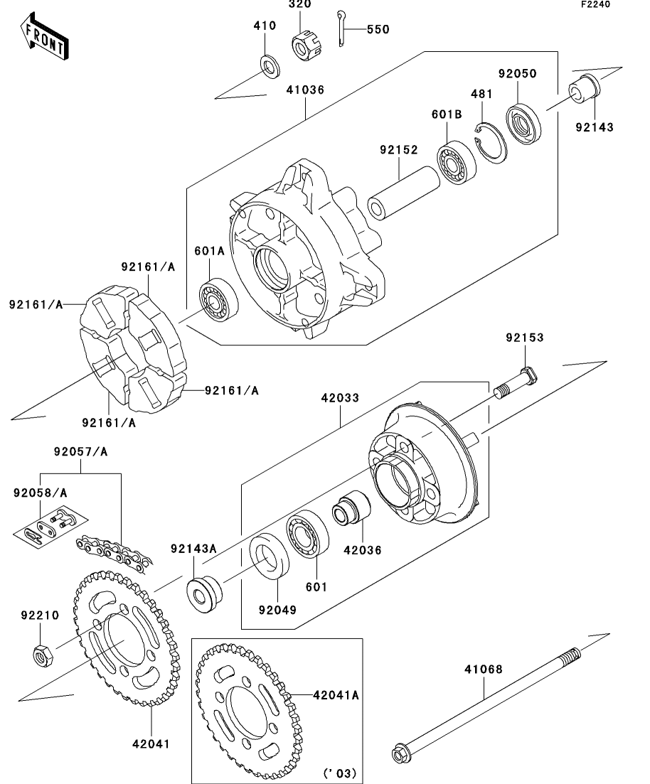 カワサキパーツ/ウエア＆グッズオンラインショップパーツ選択