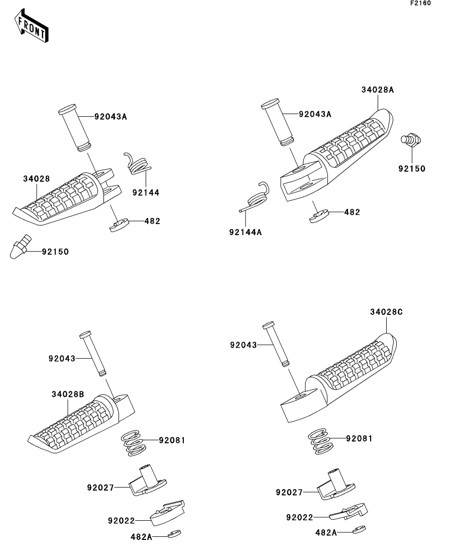 カワサキパーツ/ウエア＆グッズオンラインショップパーツ選択