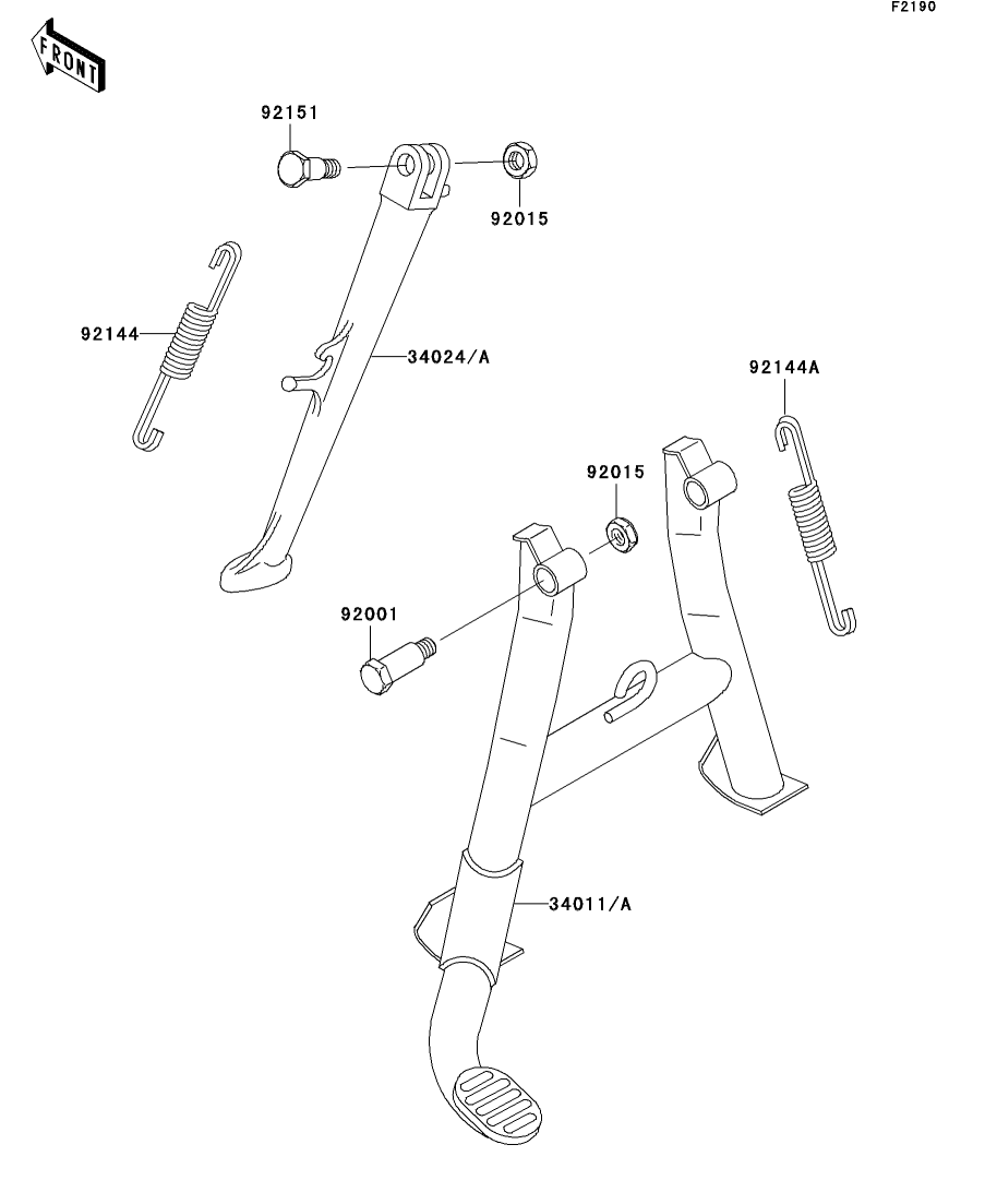 カワサキパーツ/ウエア＆グッズオンラインショップパーツ選択