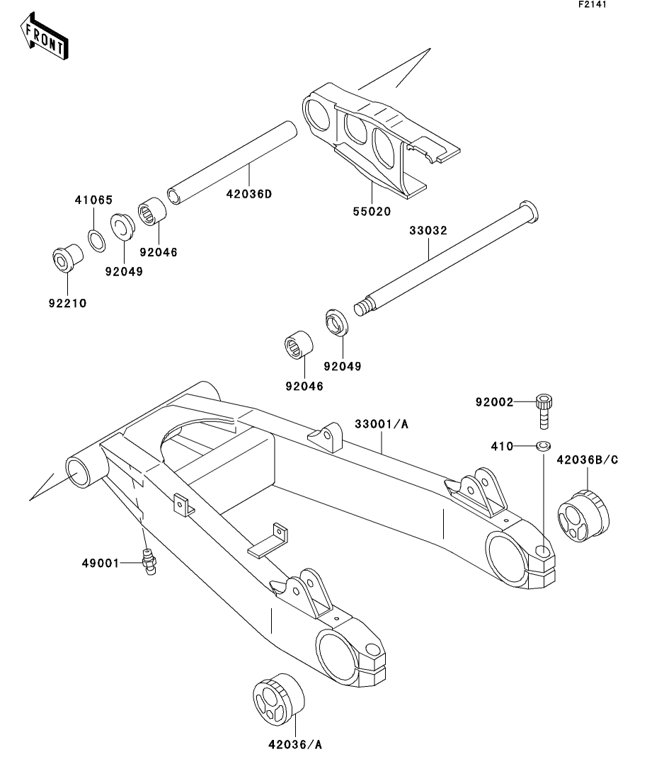 55059-5340-36Z カワサキ純正 カウリング サイド UPP RH M.M.D. SP店-