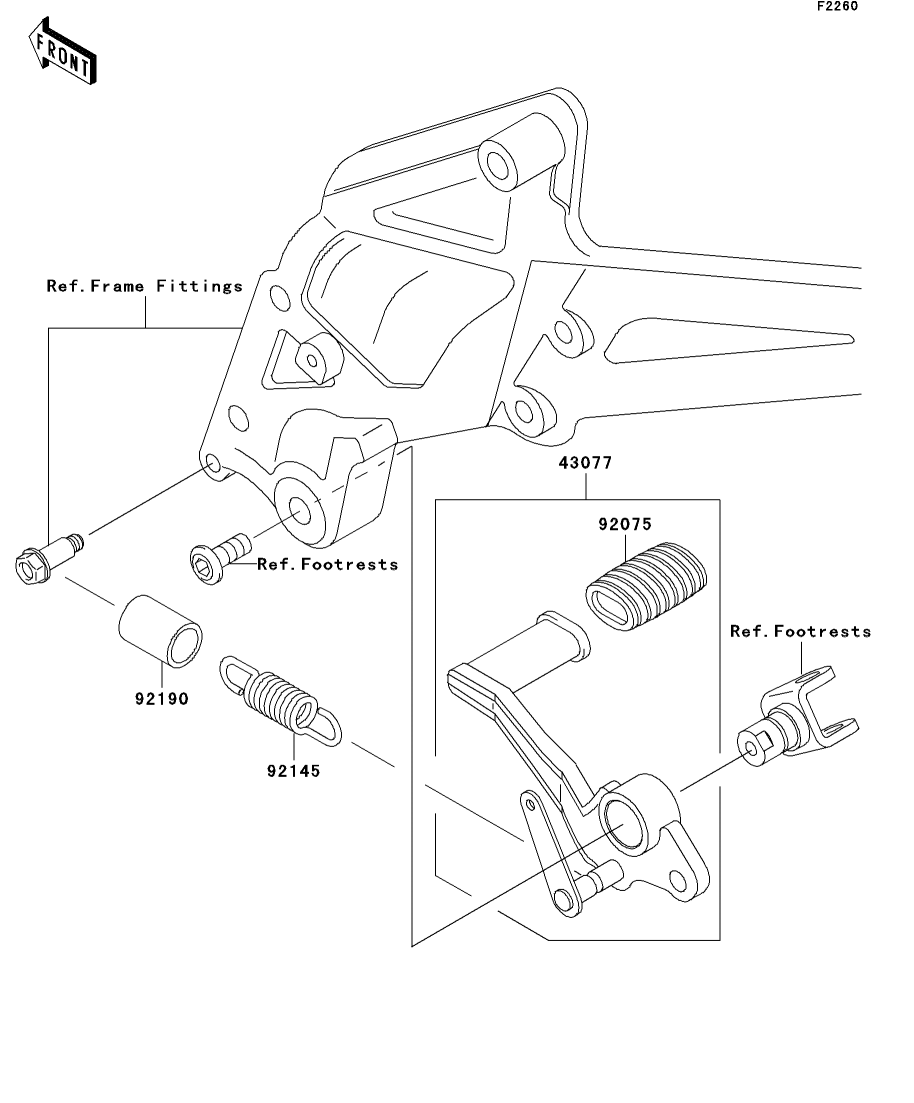 カワサキパーツ/ウエア＆グッズオンラインショップパーツ選択