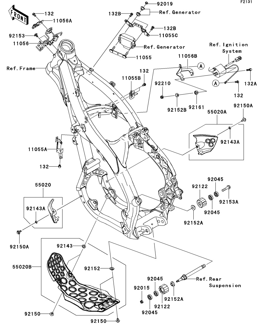 カワサキパーツ/ウエア＆グッズオンラインショップパーツ選択
