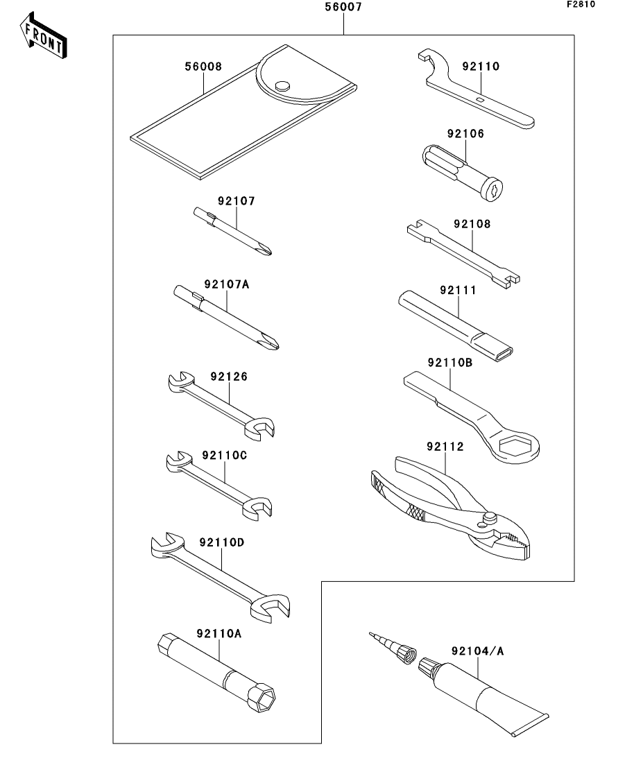 カワサキパーツ/ウエア＆グッズオンラインショップパーツ選択