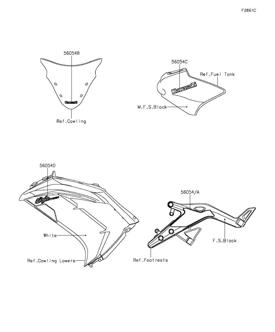 カワサキパーツ/ウエア＆グッズオンラインショップパーツ選択