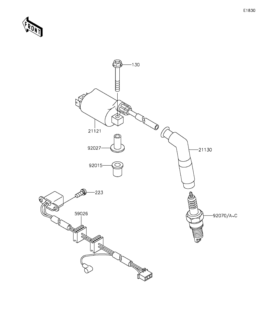 カワサキパーツ/ウエア＆グッズオンラインショップパーツ選択