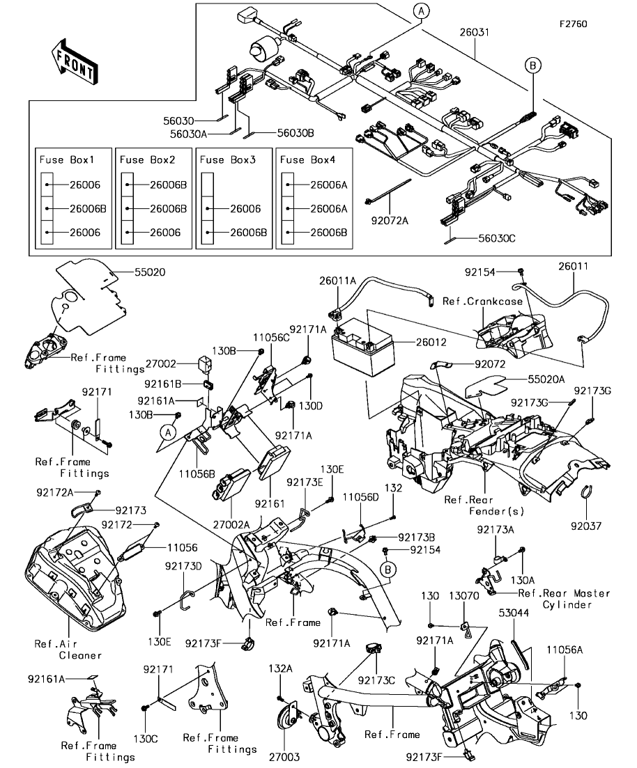 カワサキパーツ/ウエア＆グッズオンラインショップパーツ選択