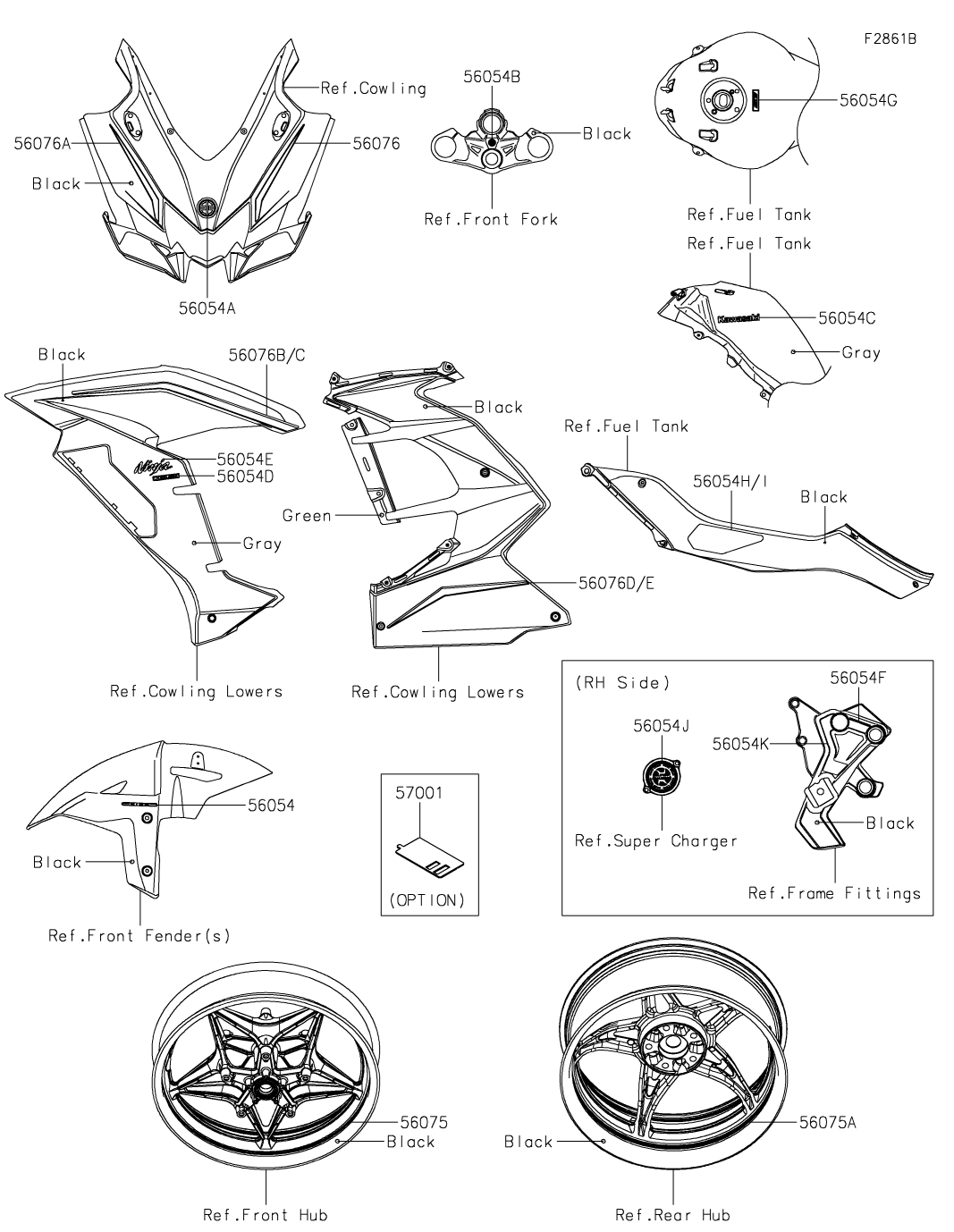 カワサキパーツ/ウエア＆グッズオンラインショップパーツ選択