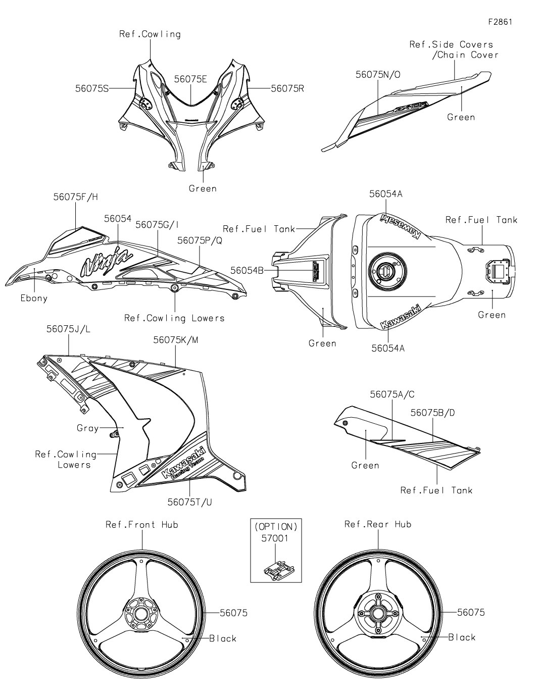 あんなページ カワサキパーツ/ウエア＆グッズオンラインショップパーツ選択