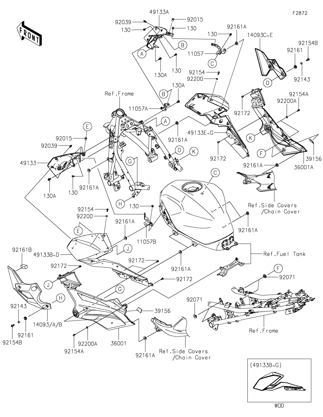おページ カワサキパーツ/ウエア＆グッズオンラインショップパーツ選択