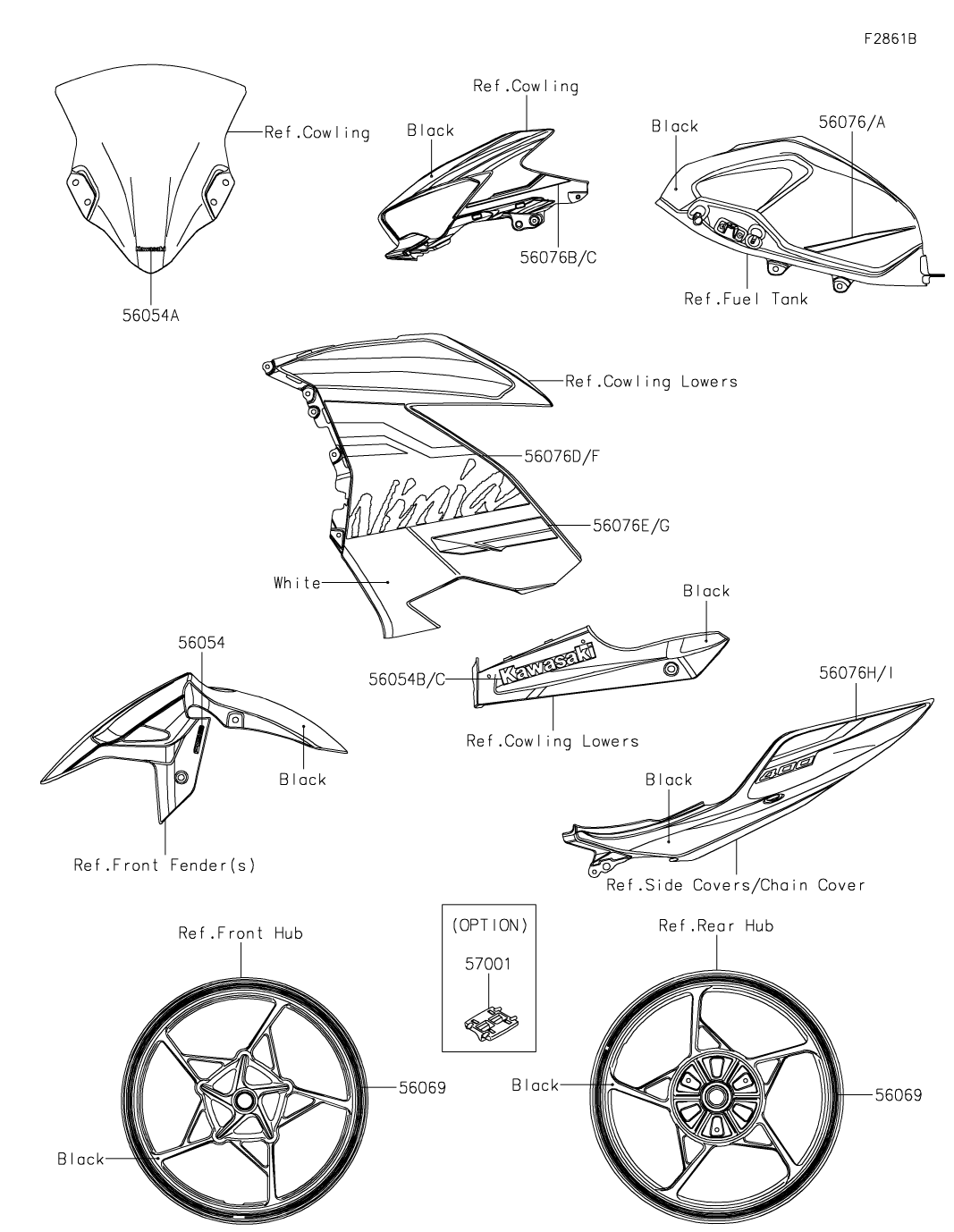 カワサキパーツ/ウエア＆グッズオンラインショップパーツ選択