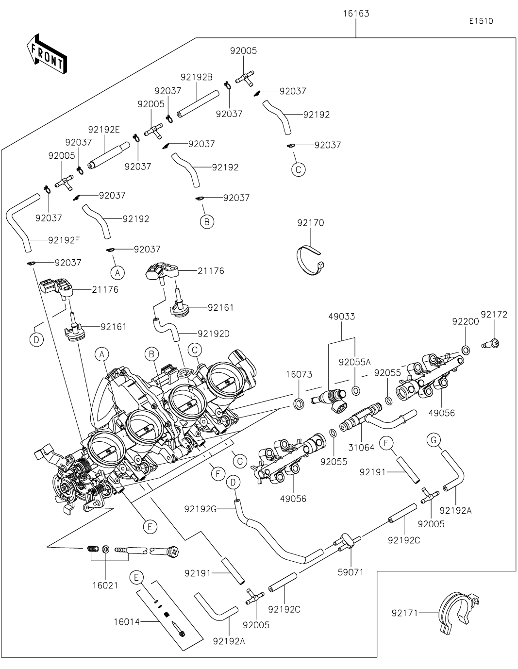カワサキパーツ/ウエア＆グッズオンラインショップパーツ選択