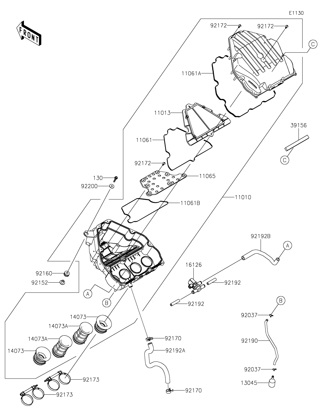 カワサキパーツ/ウエア＆グッズオンラインショップパーツ選択