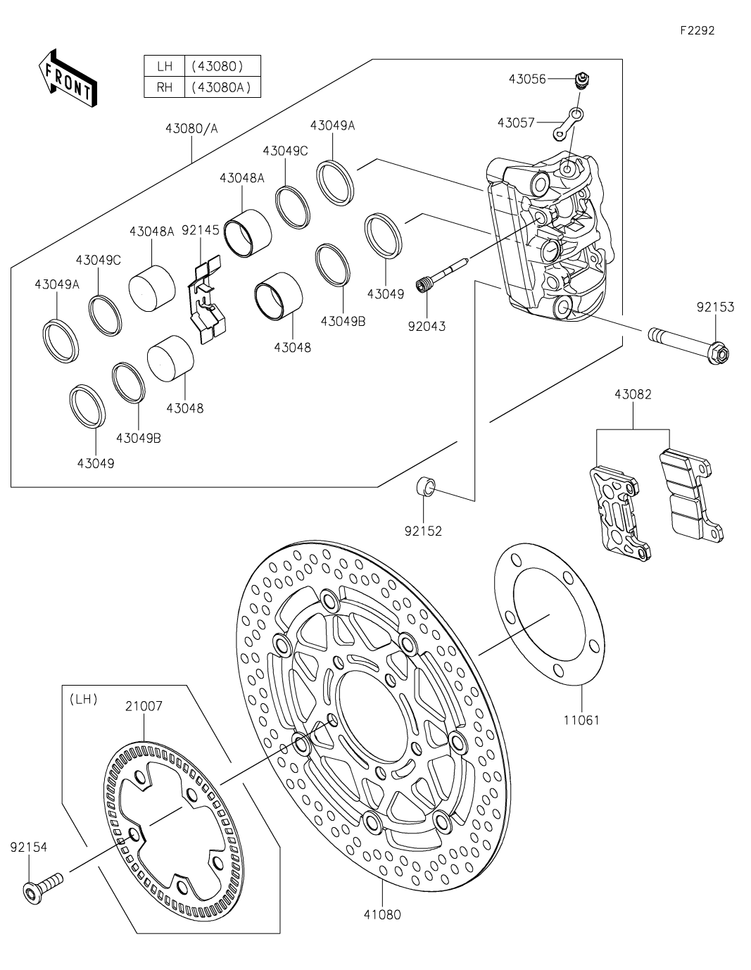 カワサキパーツ/ウエア＆グッズオンラインショップパーツ選択