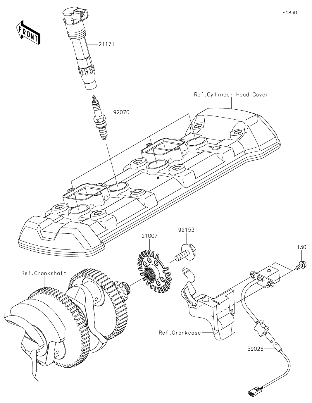 椿ページ カワサキパーツ/ウエア＆グッズオンラインショップパーツ選択