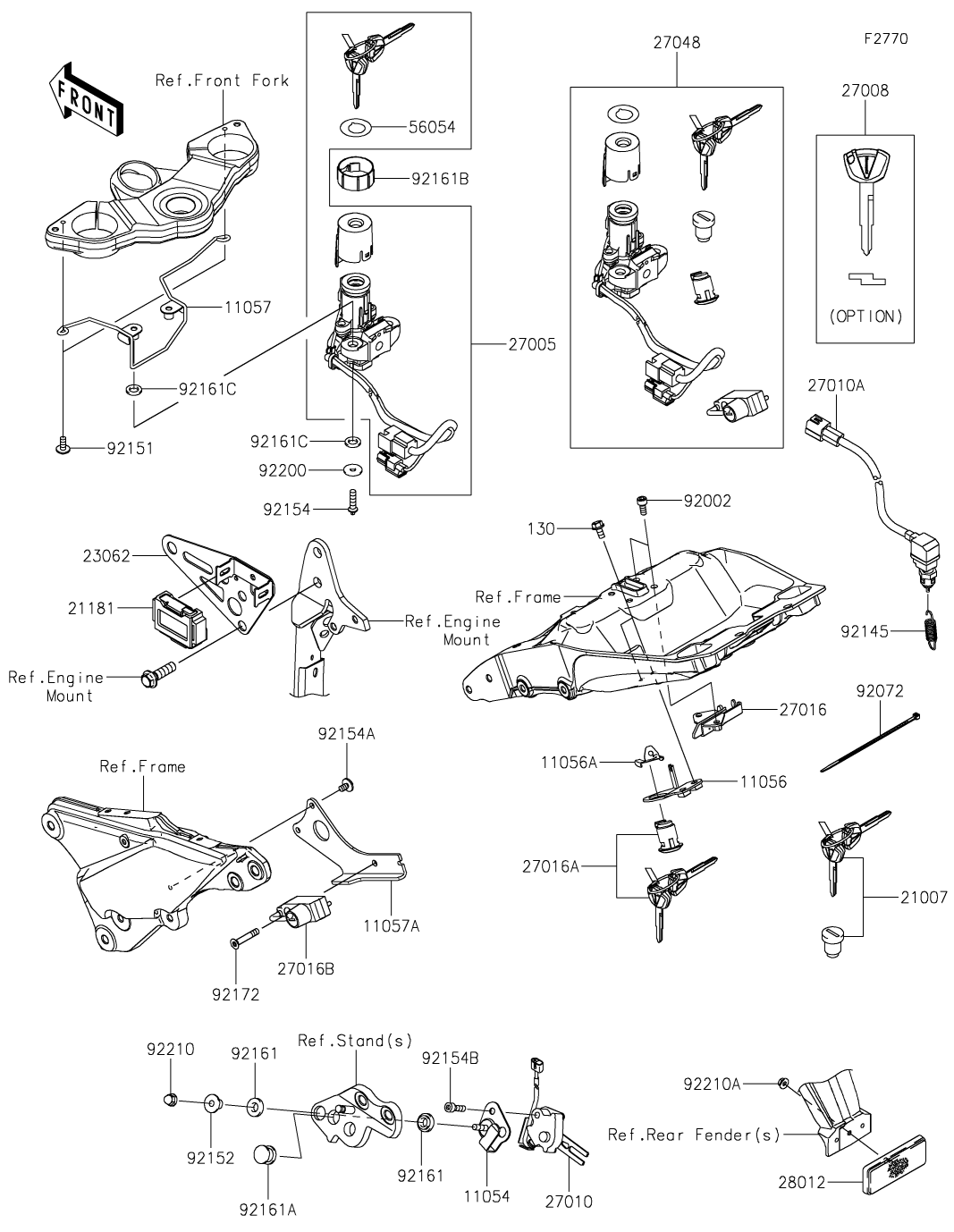takuさん専用④ カワサキパーツ/ウエア＆グッズオンラインショップパーツ選択