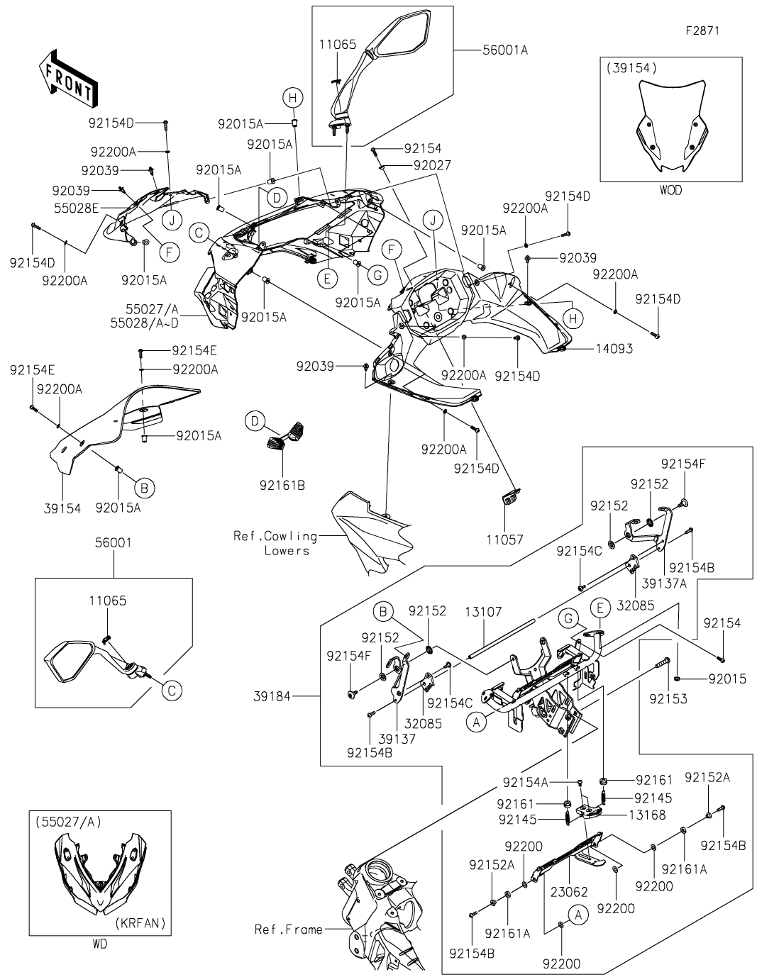 カワサキパーツ/ウエア＆グッズオンラインショップパーツ選択