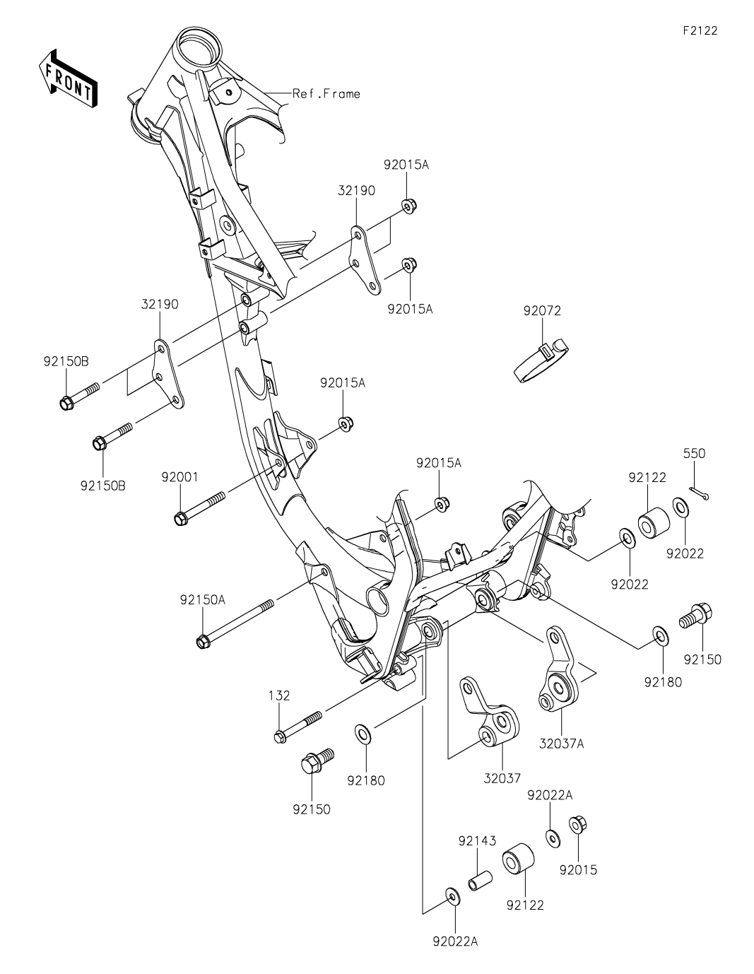 カワサキパーツ/ウエア＆グッズオンラインショップパーツ選択