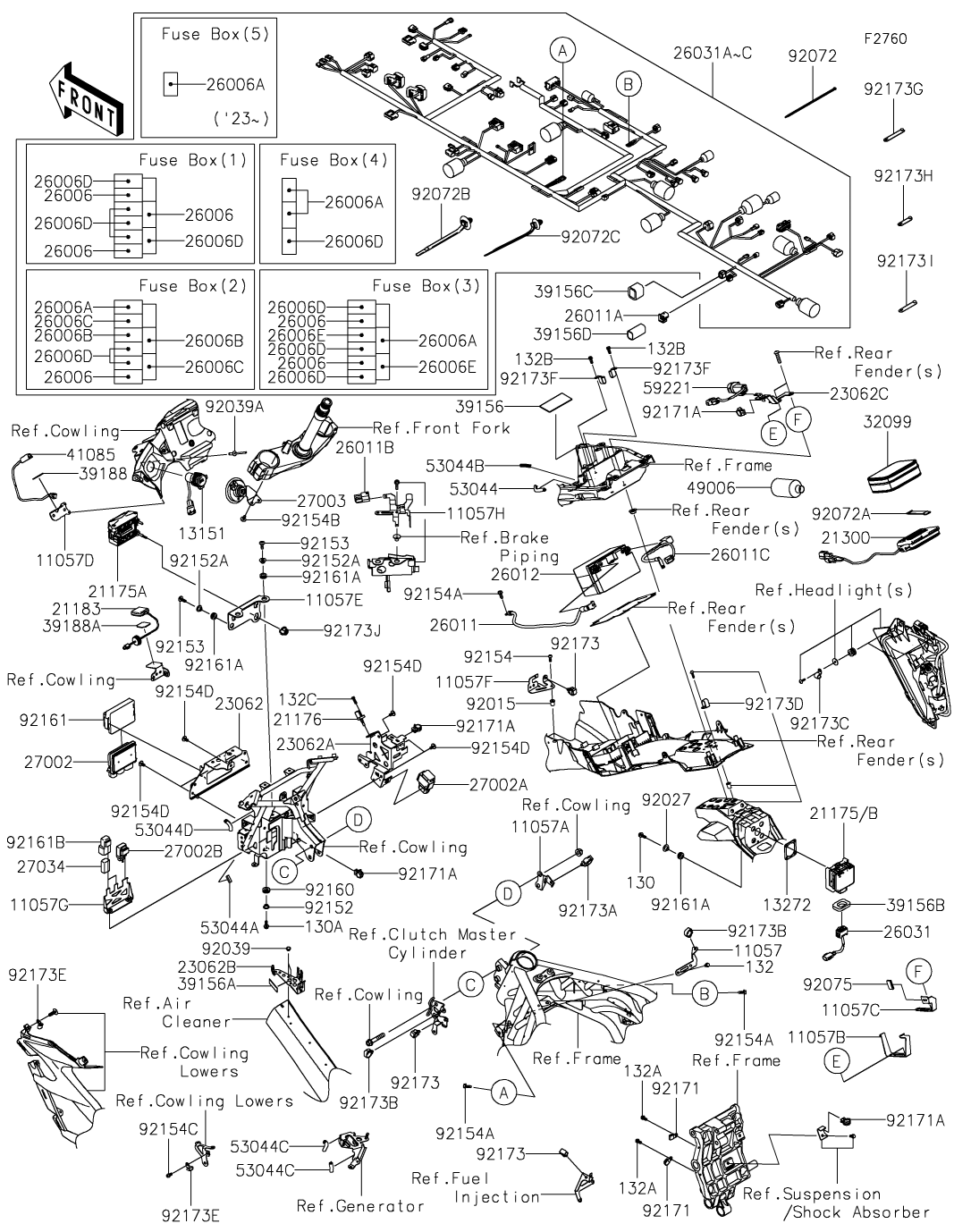 カワサキパーツ/ウエア＆グッズオンラインショップパーツ選択