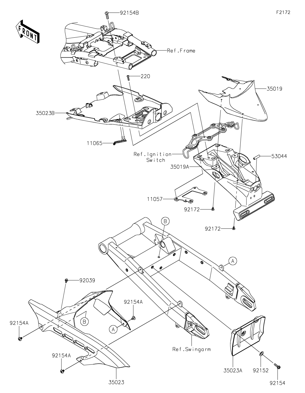 ルリページ 90023-PNA-000 | BOLT, FLANGE (8X80) - Bernardi Parts Honda