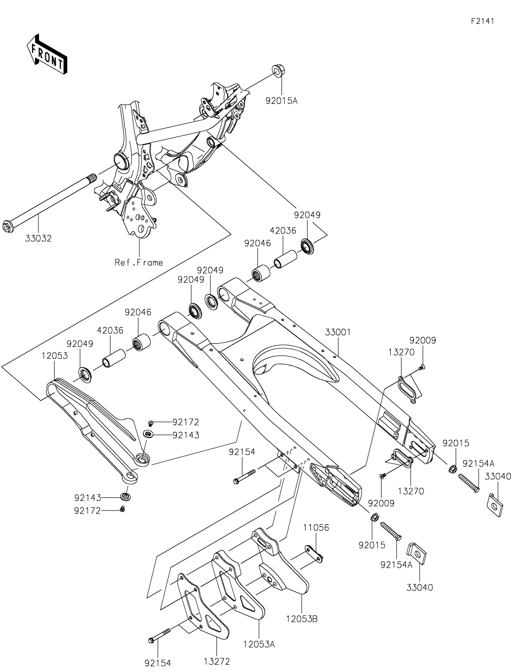ぱやページ カワサキパーツ/ウエア＆グッズオンラインショップパーツ選択