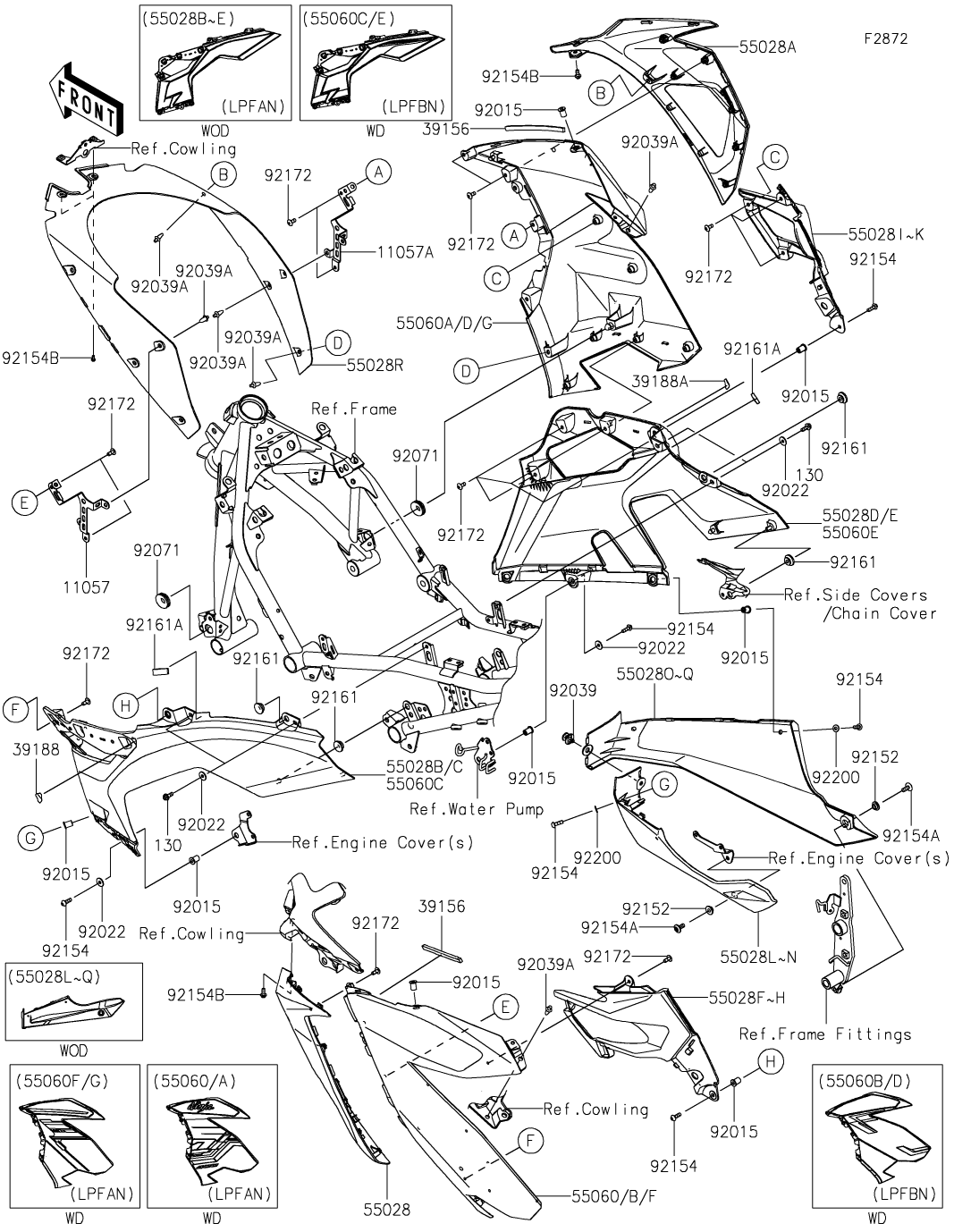 カワサキパーツ/ウエア＆グッズオンラインショップパーツ選択