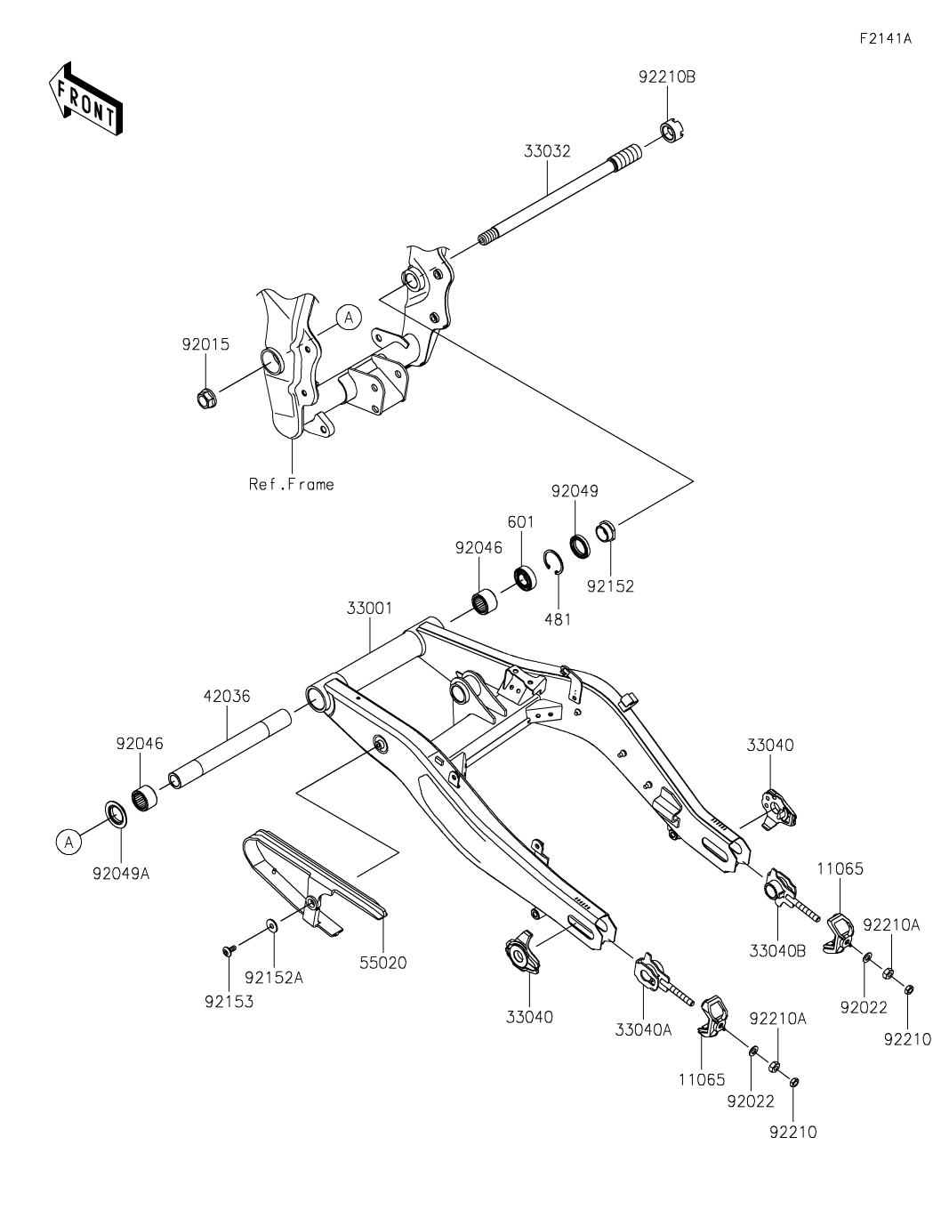 カワサキパーツ/ウエア＆グッズオンラインショップパーツ選択