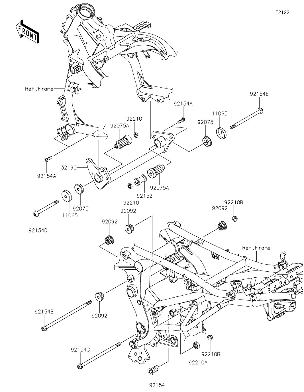 カワサキパーツ/ウエア＆グッズオンラインショップパーツ選択