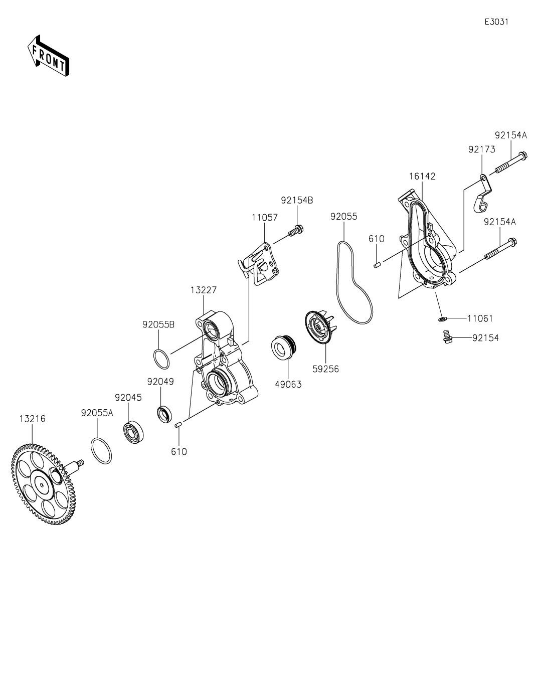 オートバイエンジン シリンダーステーターカバーガスケット Fit