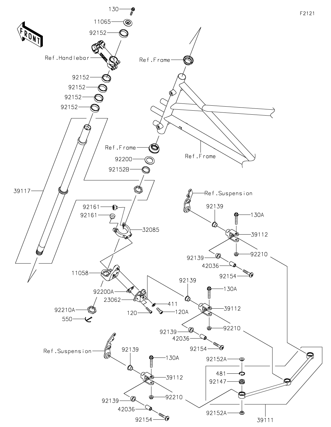 カワサキパーツ/ウエア＆グッズオンラインショップパーツイラスト一覧